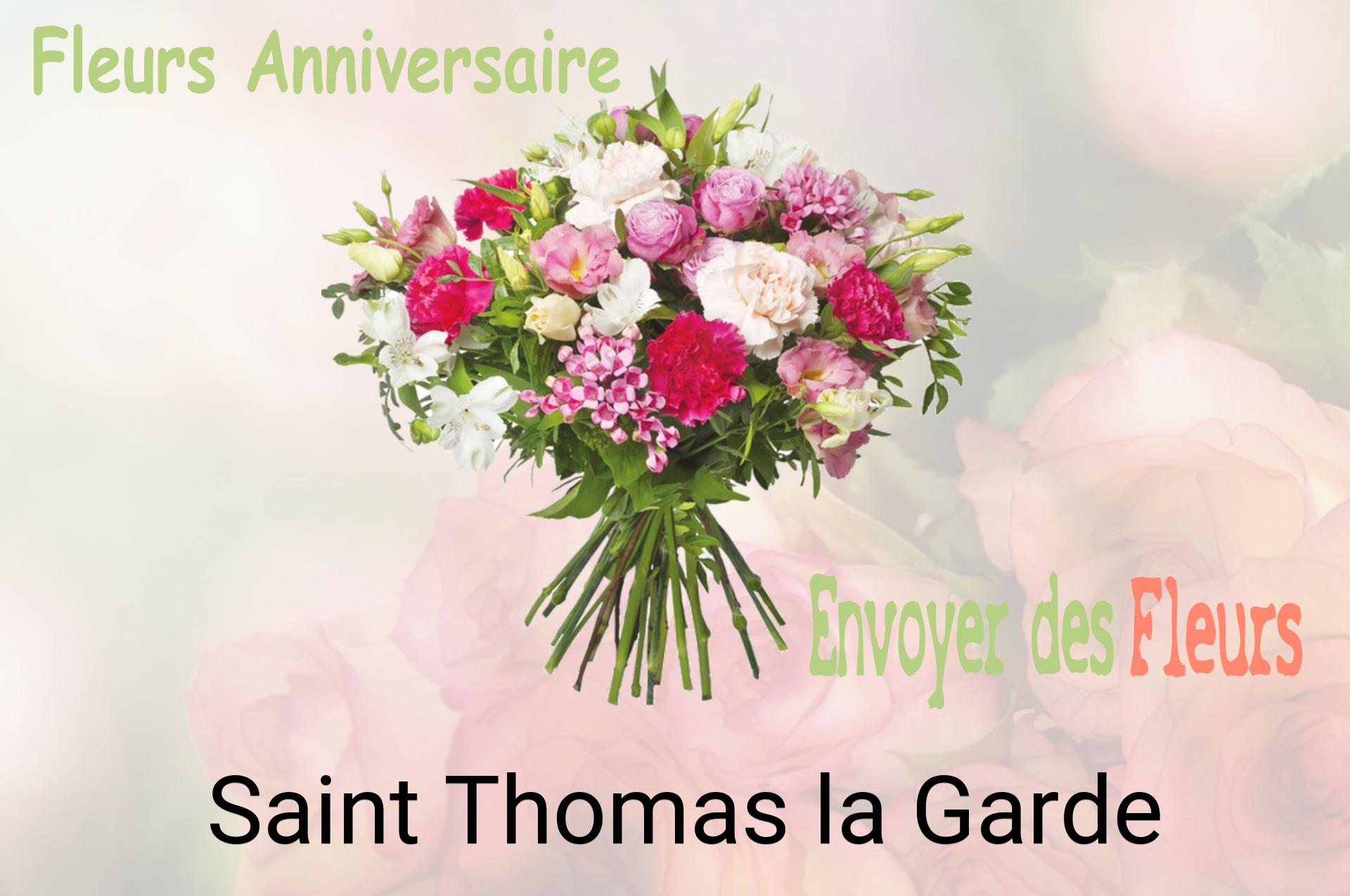 Bouquet de fleurs d’anniversaire livré à Saint-Thomas-la-Garde