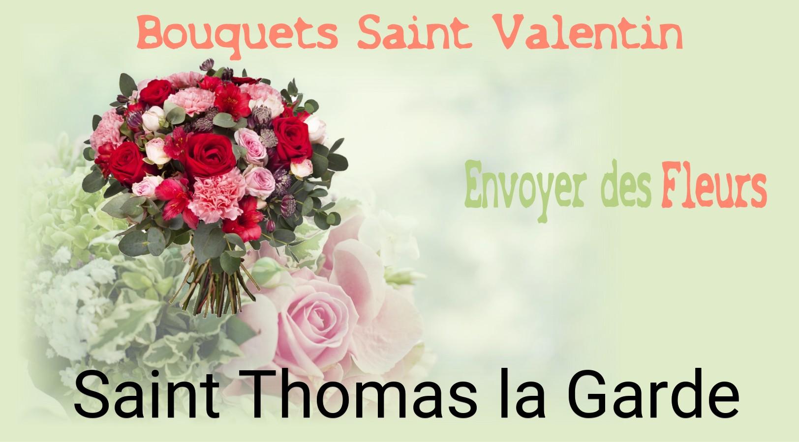 Roses de Saint-Valentin livrées à Saint-Thomas-la-Garde